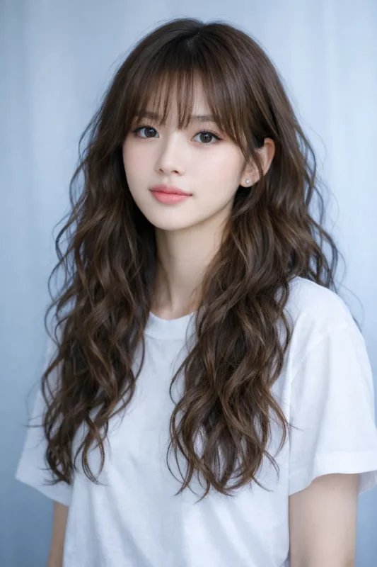 은결의 헤어스타일 사진