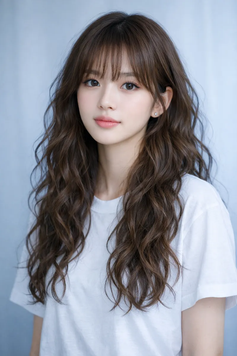 은결의 헤어스타일 사진