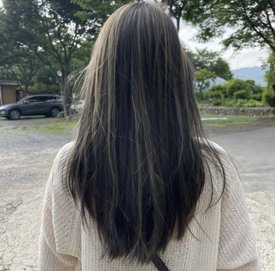 펌스헤어의 헤어스타일 사진